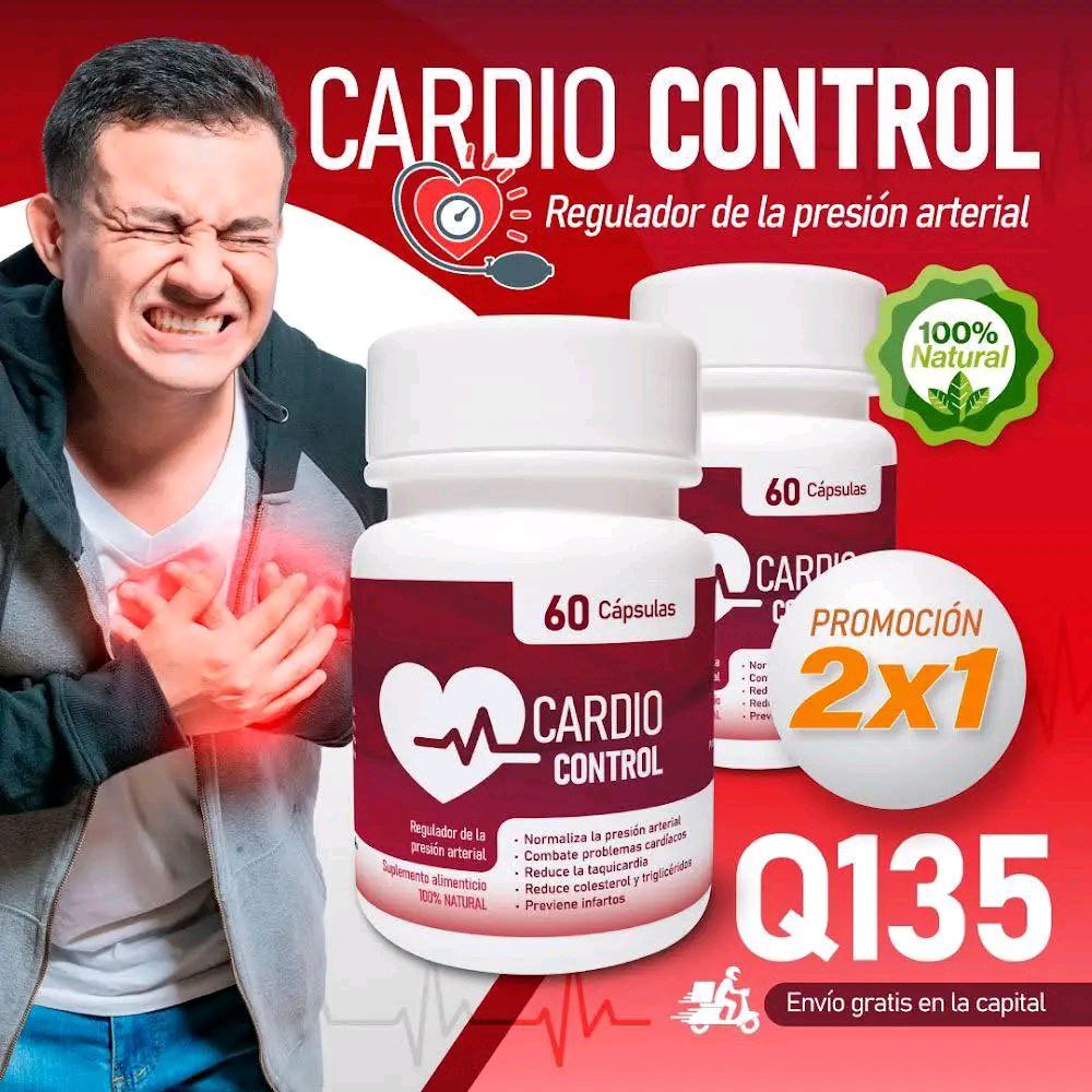 CARDIO CONTROL ❤️ – Fórmula Natural para un Corazón Saludable