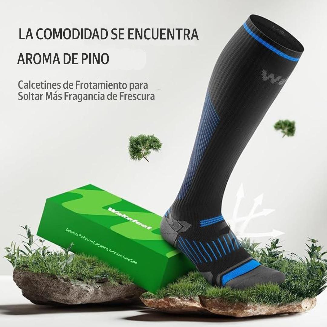 Calcetines de compresión WAKEFEET para hombre y mujer
