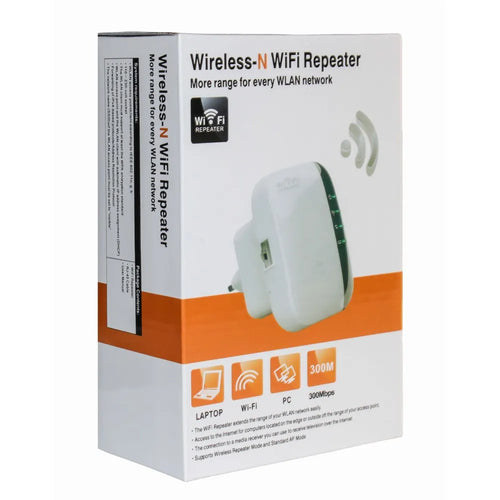Repetidor y expansor de señal Wi-Fi Wireless-N