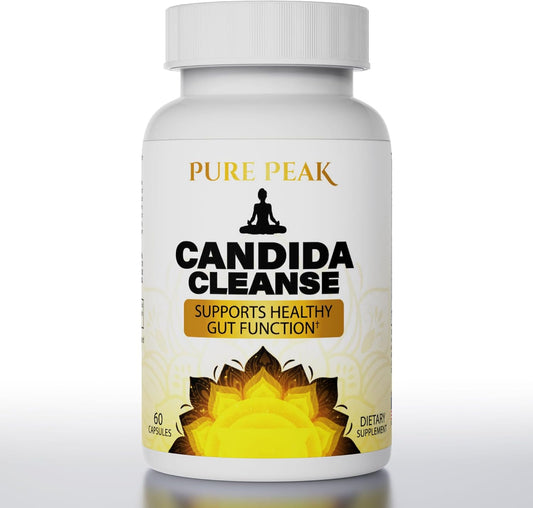 Candida Cleanse - Apoyo para el intestino y el colon (60 cápsulas)