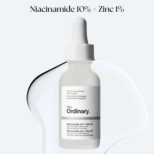 THE ORDINARY Niacinamida 10% + Zinc – Regula la grasa en zona T y reduce poros