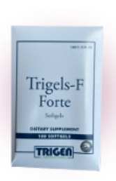 TRIGELS-F FORTE- cápsula de ácido fólico, ácido ascórbico, cianocobalamina y fumarato ferroso