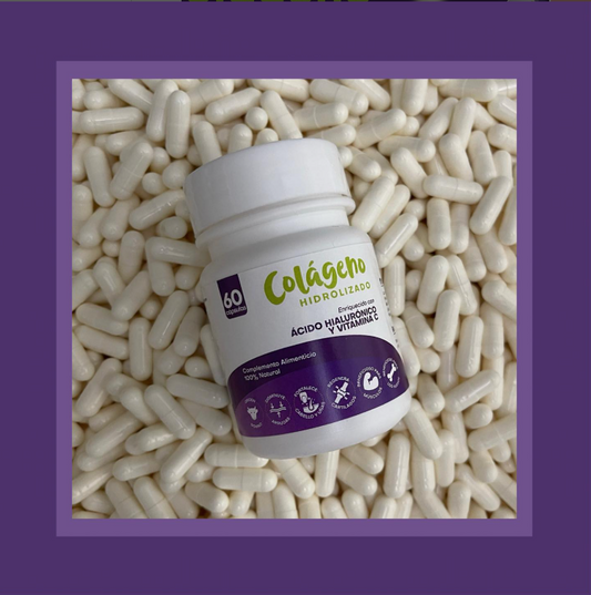 Colágeno Hidrolizado con Ácido Hialurónico y Vitamina C – Piel, Cabello, Uñas y Articulaciones