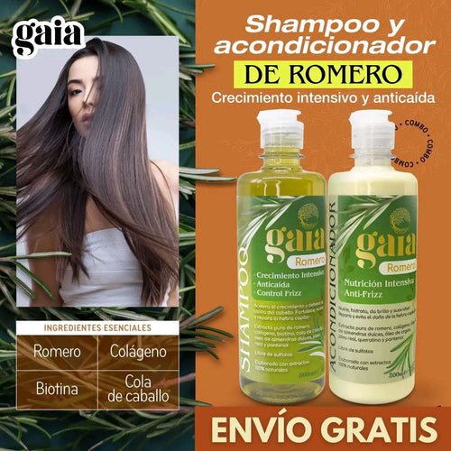 Shampoo de Romero Anticaída y Crecimiento 🌿